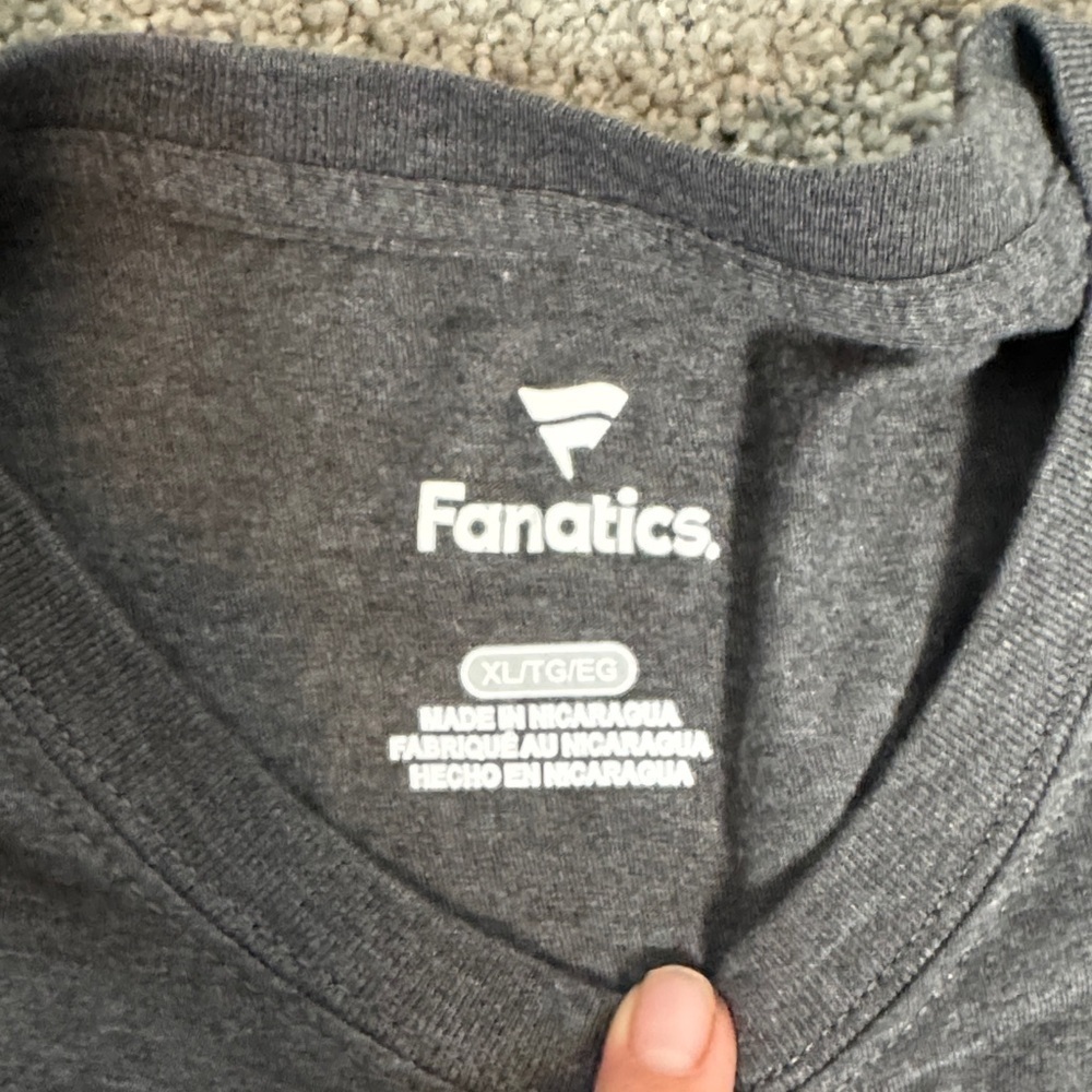 Fanatics Men's Charcoal Super Bowl LVIII Long Sleeve Tee - Picture 4 of 5